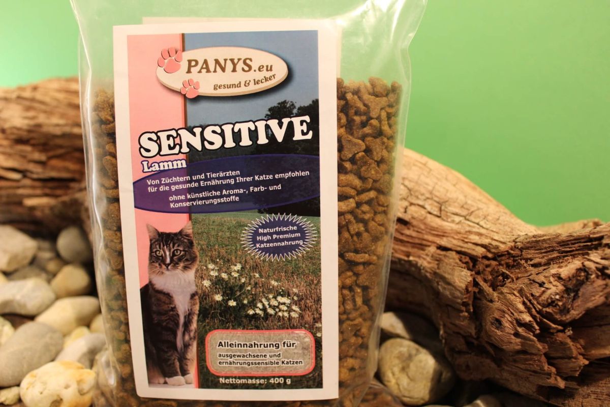 Adult Sensitive Lamm - Alleinfuttermittel für ernährungssensible Katzen | 400g - 12,0 Kg